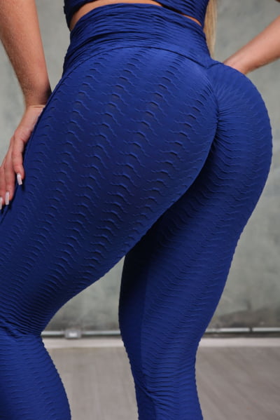 Legging Wave Modeladora - Azul Marinho